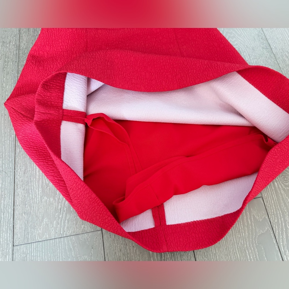 Rebecca Vallance Vibrant Red Mini Dress - Picture 9 of 16
